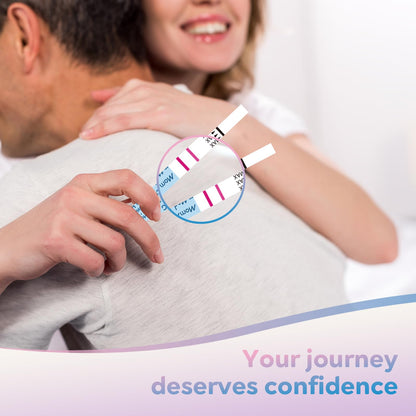 MomMed 15-Pack Early Detection Pregnancy Test Strips – 99% Accurate, Individually Sealed