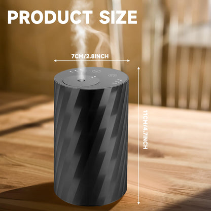 Moncer Waterless Diffuser for Essential Oil, 100ml Aromatherapy Atomizing Diffuser for Home Car Office