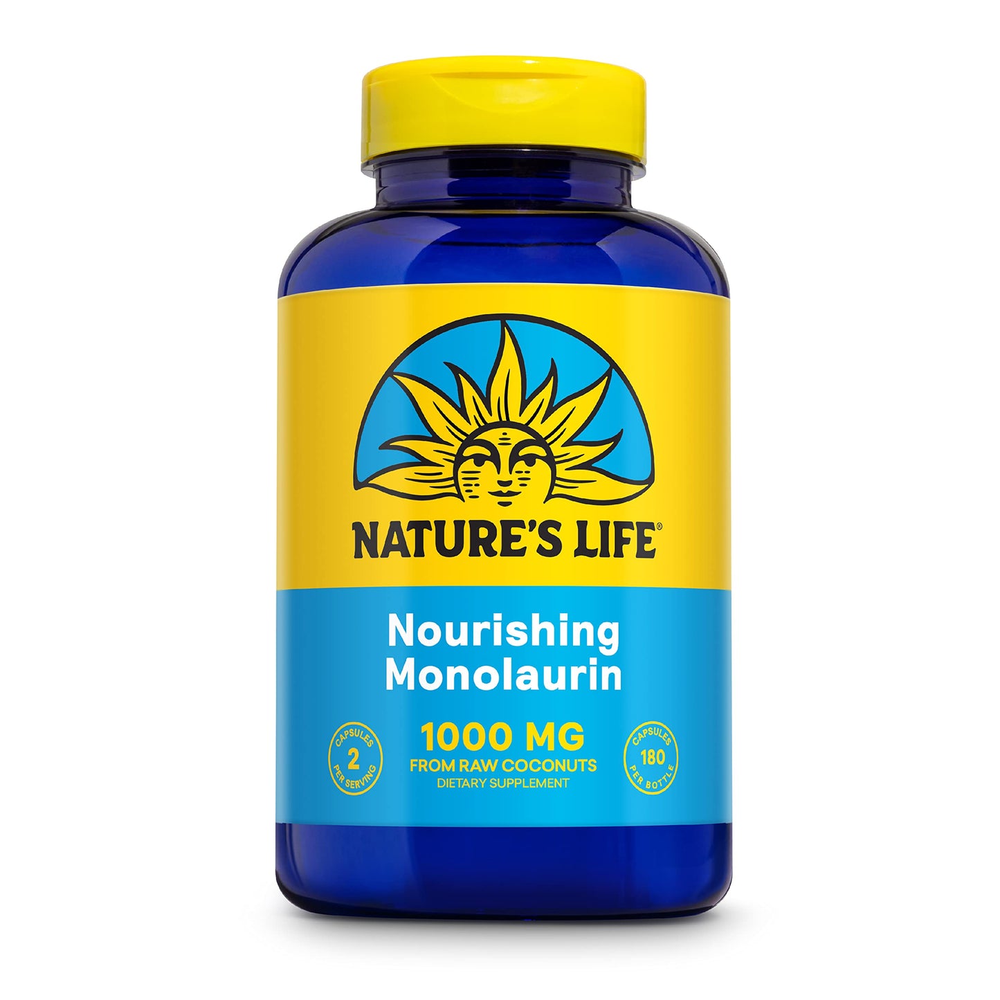 Nature's Life Monolaurin 1000 mg – Immune & Gut Health