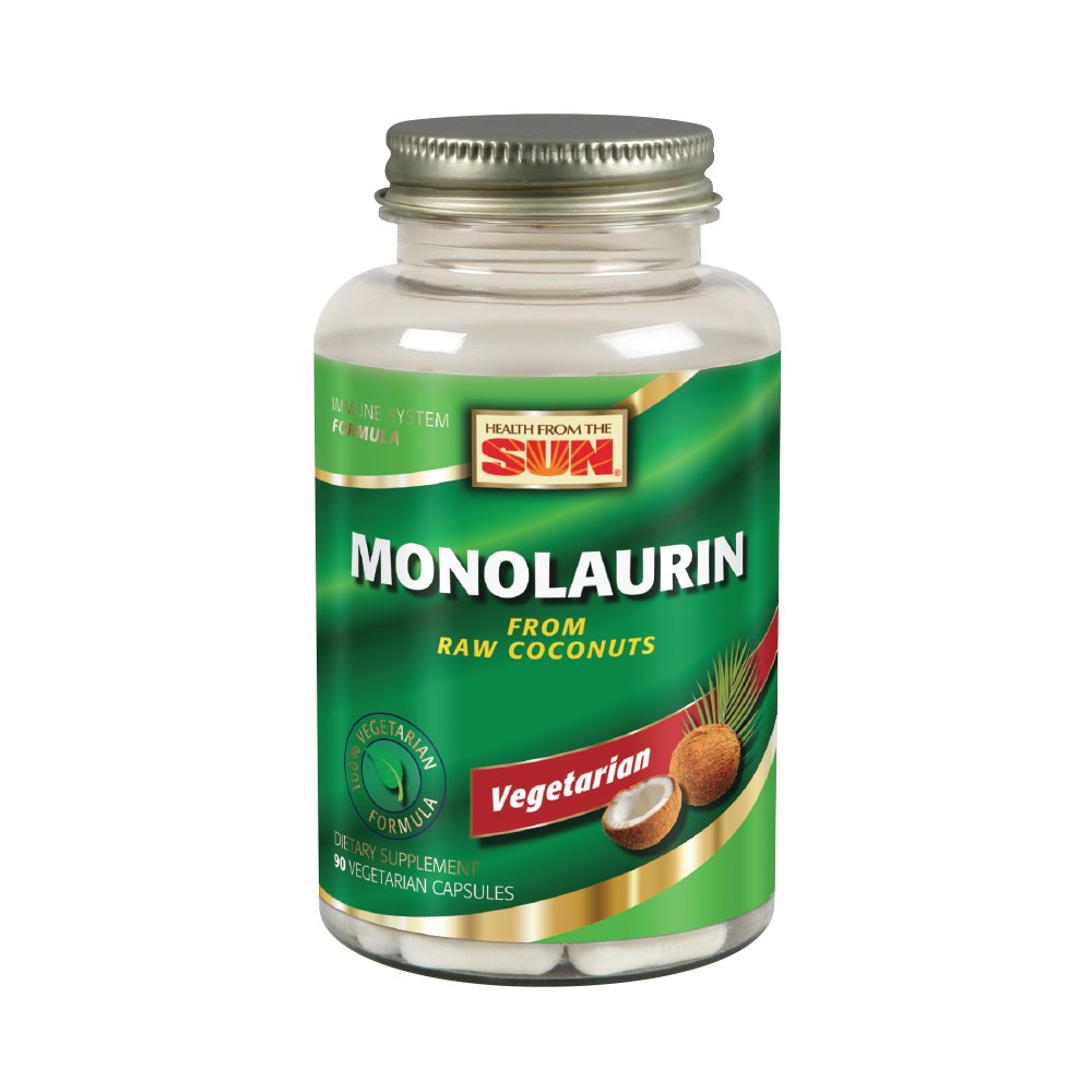 Monolaurin 990 mg - 90 Veg Capsules | Vegetarian Immune Support | Nature's Life