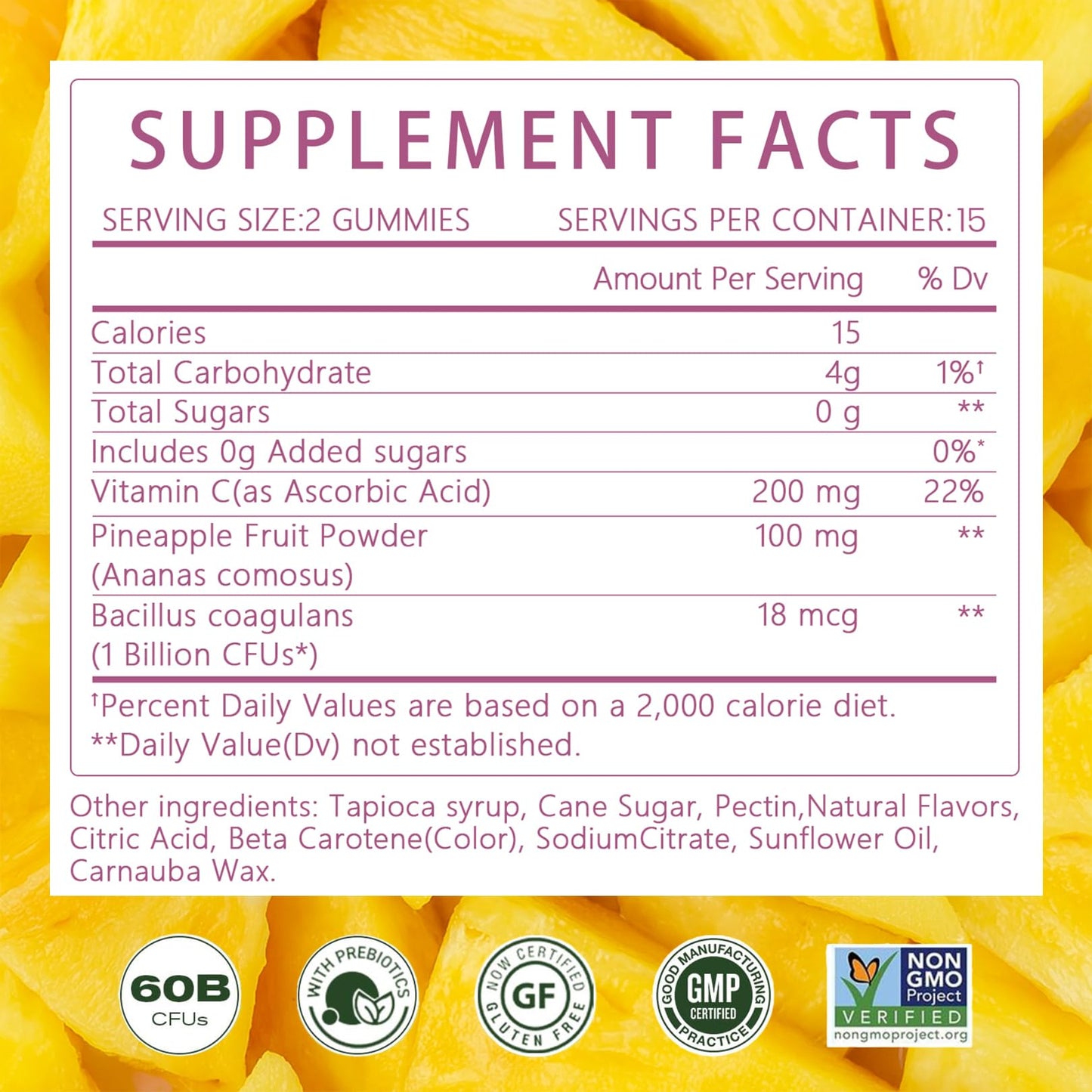 Montue Premium Diamond Feminine Balance Gummies – pH Balance, Probiotics, Prebiotics, Vegan