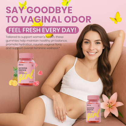 Montue Premium Diamond Feminine Balance Gummies – pH Balance, Probiotics, Prebiotics, Vegan