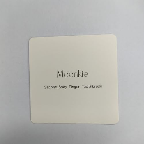 Moonkie Baby Finger Toothbrush Kit (2 Pcs) – Cloud & Mint – Safe Oral Cleaner for 3+ Months
