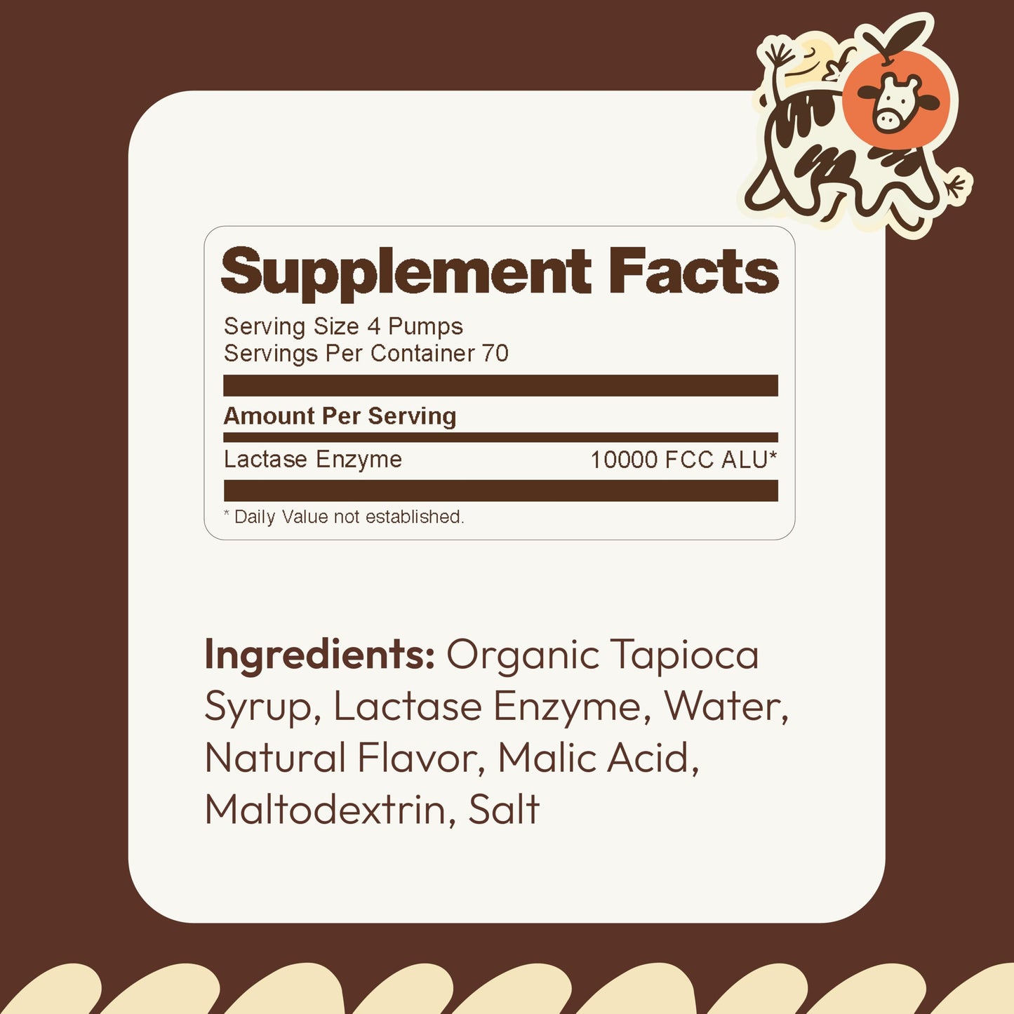 Moops Liquid Lactase Syrup 2oz – Fast Dairy Relief (10,000 FCC)