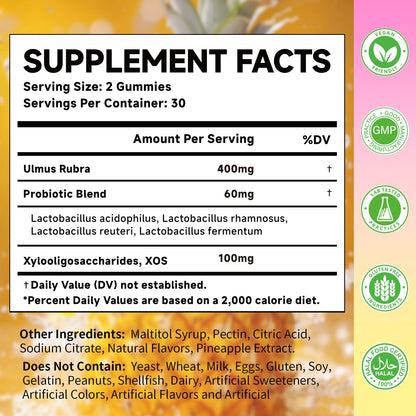 MOORGUMY Women's Probiotic Gummies – Gut Health & Intimate Support