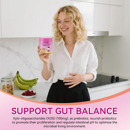 MOORGUMY Women's Probiotic Gummies – Gut Health & Intimate Support