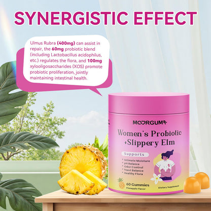 MOORGUMY Women's Probiotic Gummies – Gut Health & Intimate Support