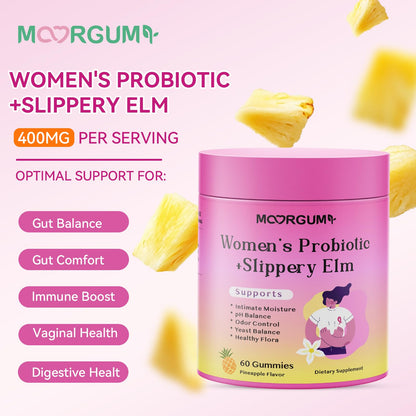 MOORGUMY Women's Probiotic Gummies – Gut Health & Intimate Support