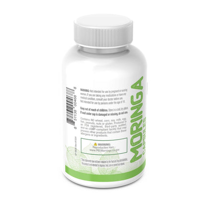Moringa Capsules - Dietary Fiber Nutritional Supplements
