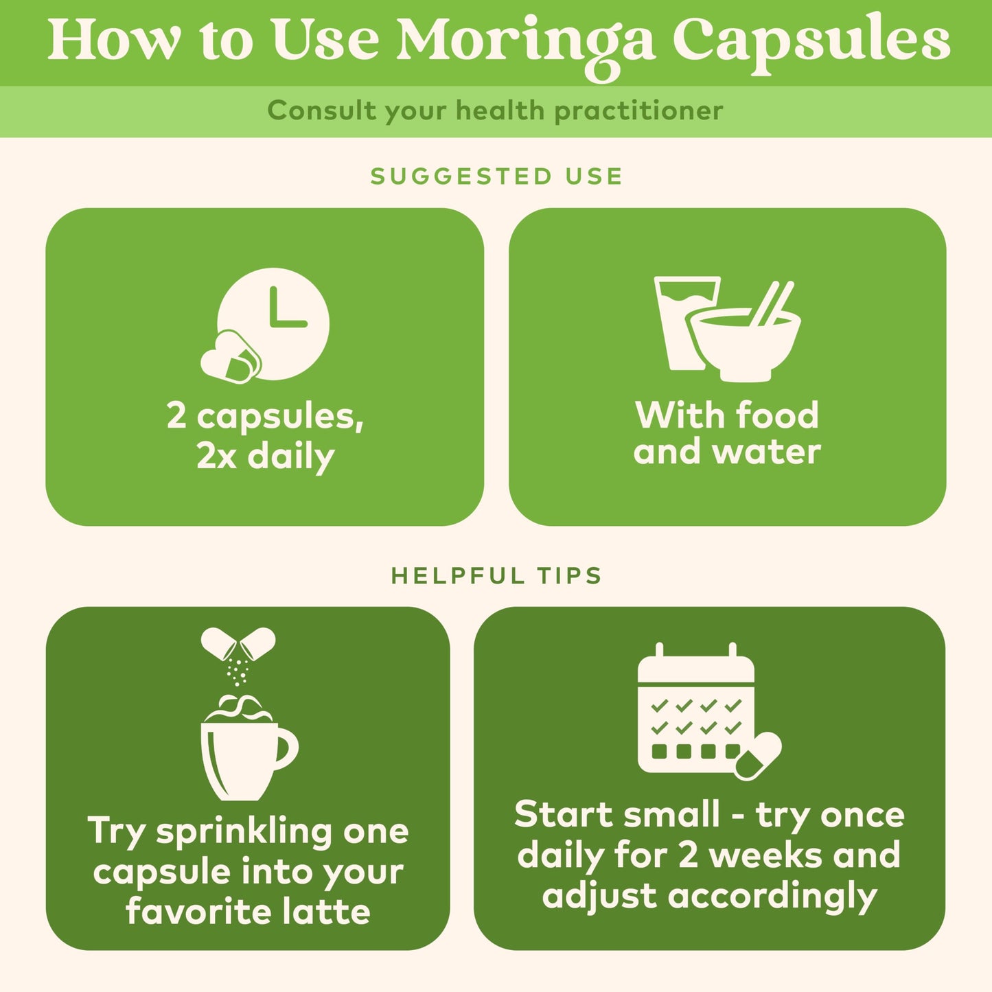 Organic India Moringa Capsules Organic – Moringa Leaf Veg Capsules