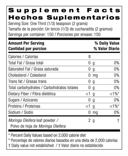 Organic Moringa Leaf Powder 300 Grams | Bio Nutrition