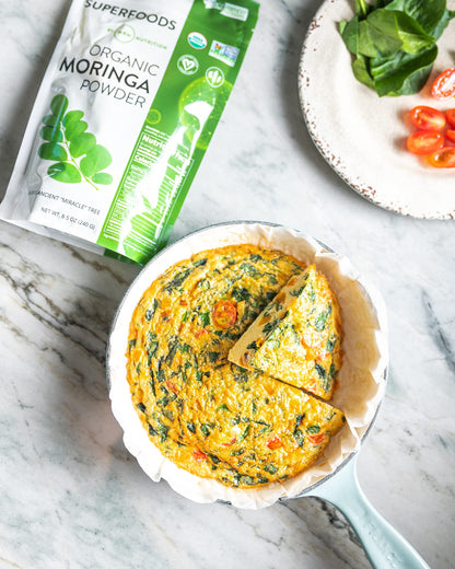 MRM Nutrition Moringa Powder - Superfoods, Digestive Health, High Fiber, Antioxidant, 60 Servings