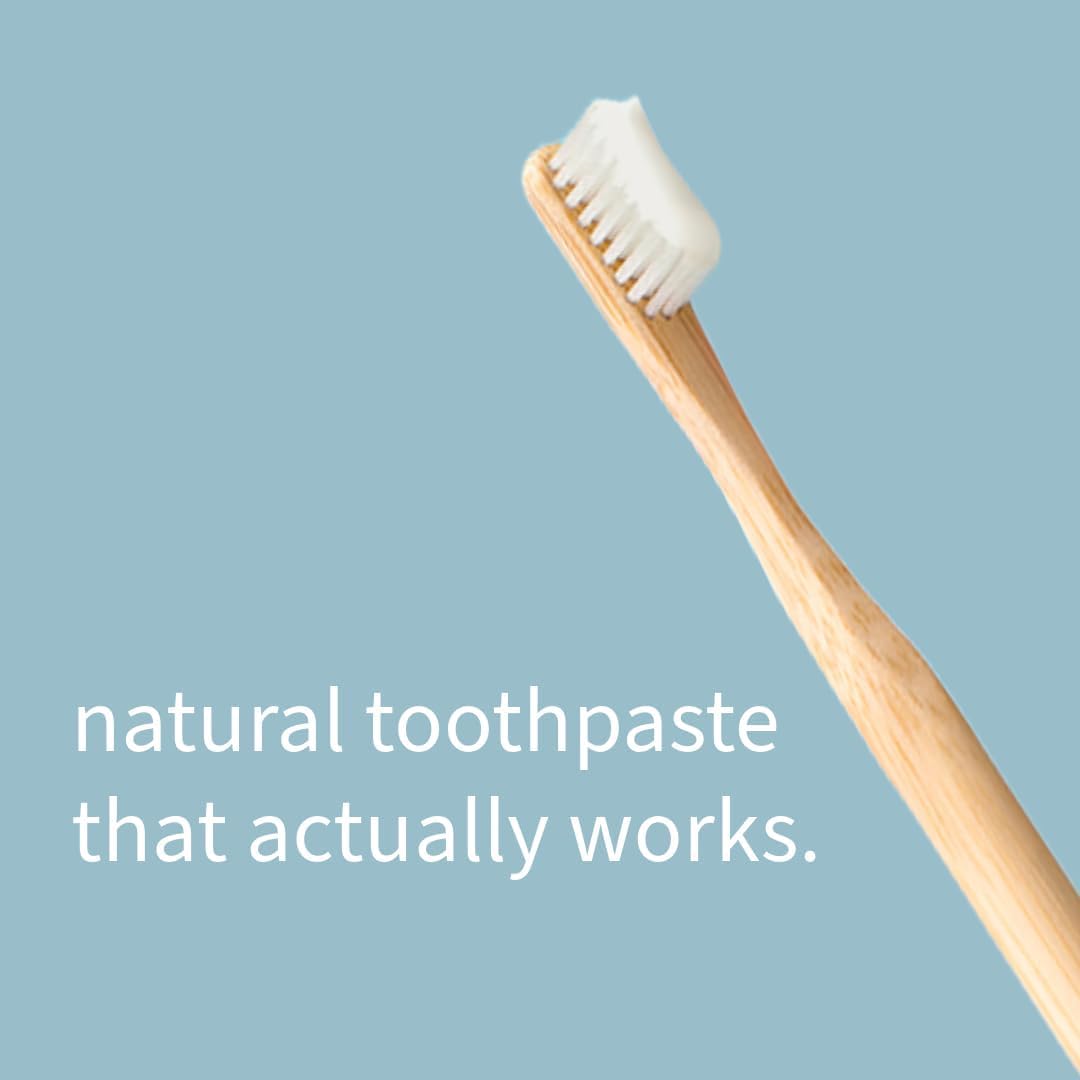 Moringa Mineral Rich Fluoride Free Toothpaste 3.3 oz | Zero Waste & Alkalizing