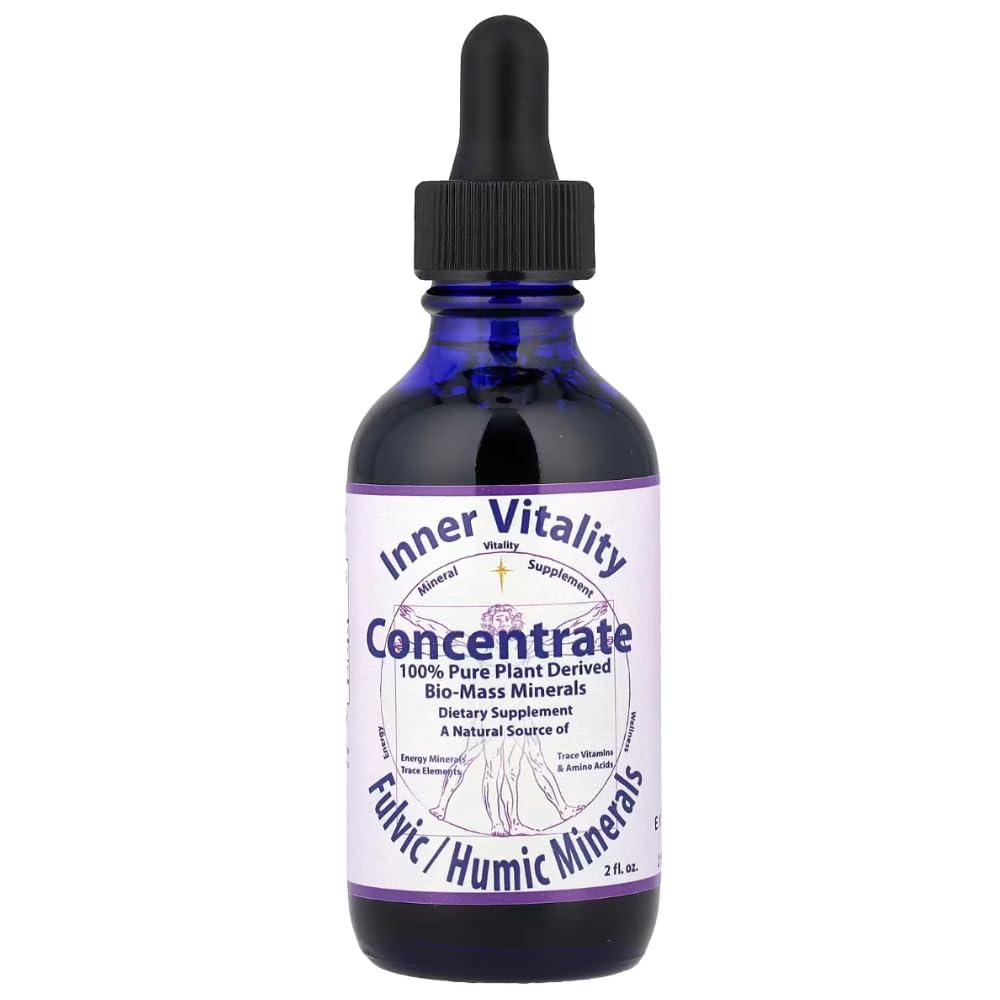 Morningstar Minerals Inner Vitality – Fulvic & Humic Minerals, 2 fl oz