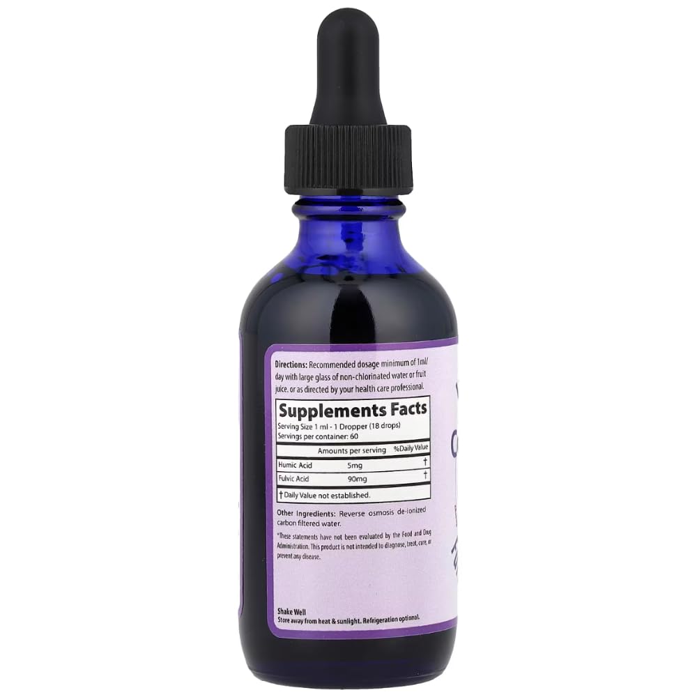 Morningstar Minerals Inner Vitality – Fulvic & Humic Minerals, 2 fl oz