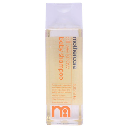 Mothercare All We Know Baby Shampoo - 300ml | Pack Of 1