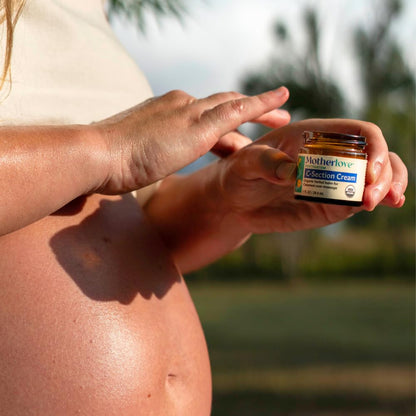 Motherlove C-Section Cream (1oz) – Organic Scar Care for Postpartum Comfort