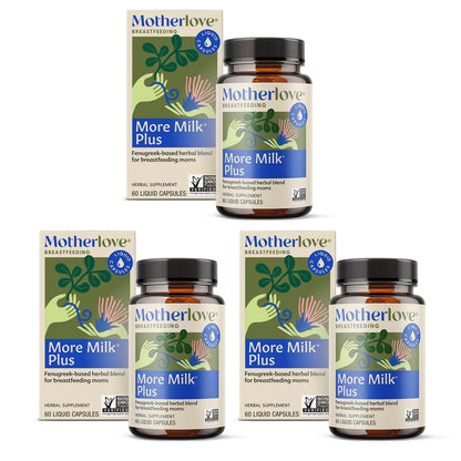 Motherlove More Milk Plus – Fenugreek-Based Lactation Support (Organic, Non-GMO, Vegan) BritishVita | Premium UK Vitamins & Wellness Supplements