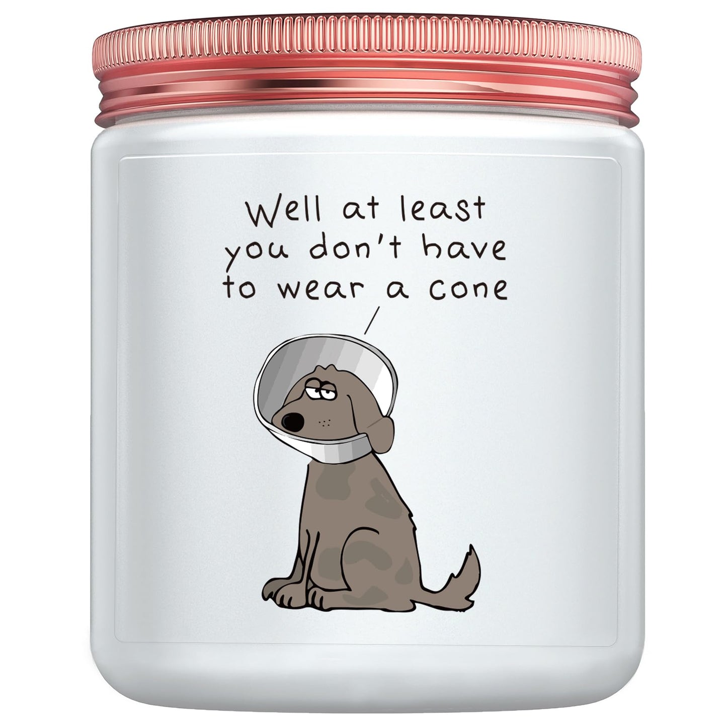 MOTVZC Lavander Scented Candles | Get Well Gifts for Women & Men | Funny Recovery Candle for Dog Lovers