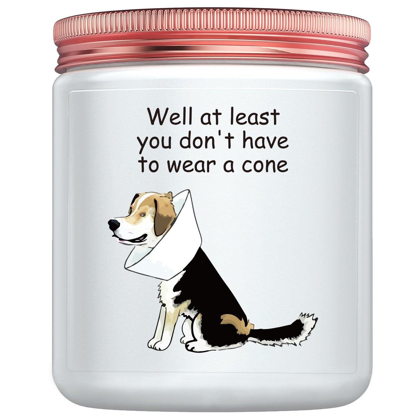 MOTVZC Get Well Soon Lavender Candle – Funny Recovery Gift for Women, Men, Dog Lovers