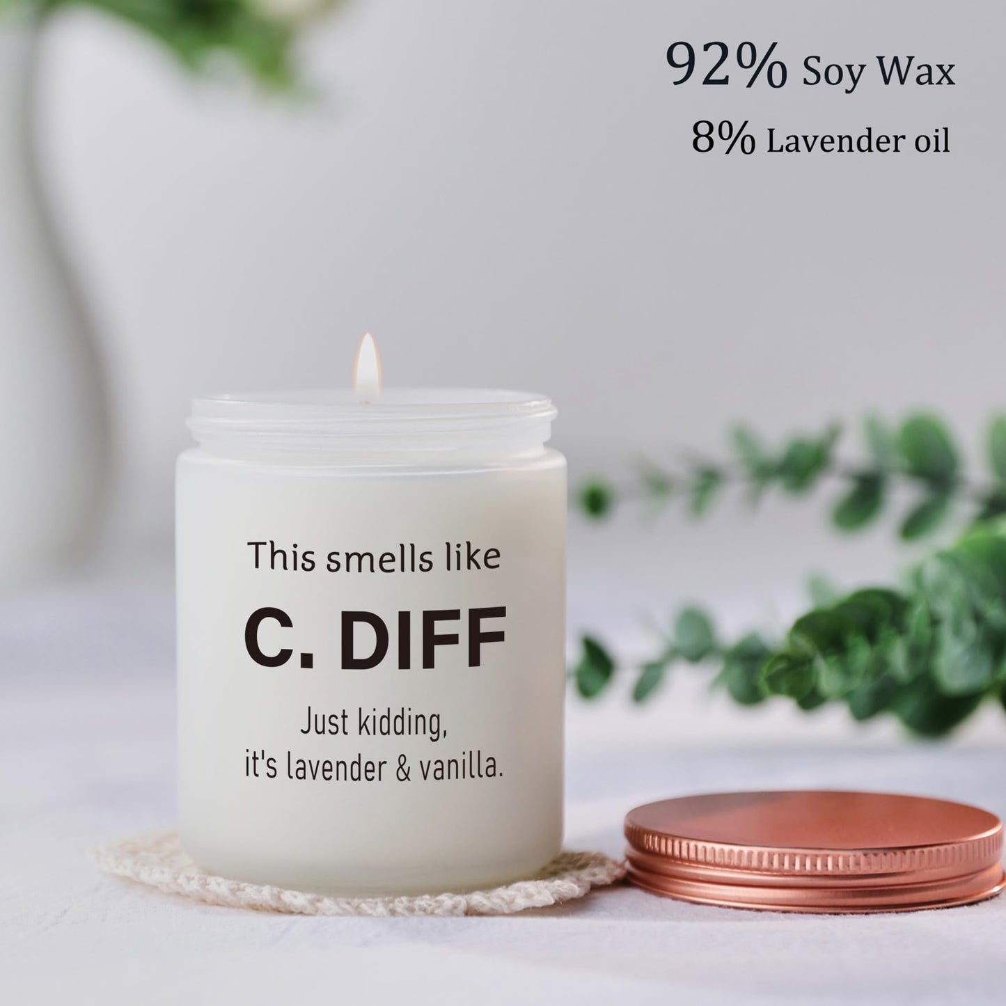 MOTVZC Nurses & Doctors Gifts for Women – National Nurses Week Candle