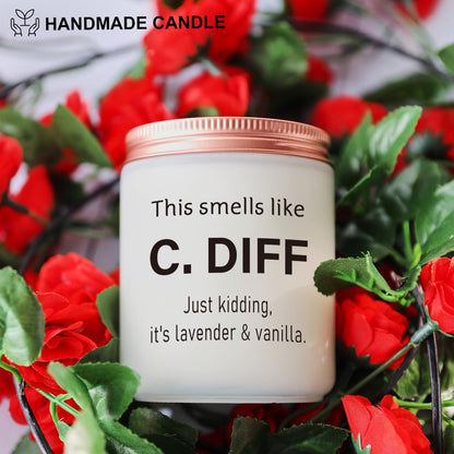 MOTVZC Nurses & Doctors Gifts for Women – National Nurses Week Candle