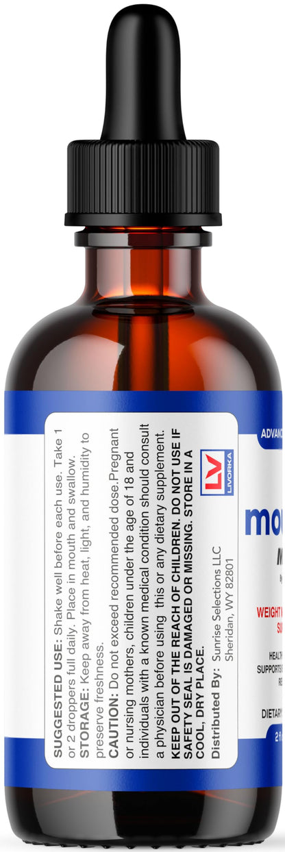 (2 Pack) Mounfit Drops Max – Official Moun Fit Drops Max Liquid Supplement, Maximum Strength
