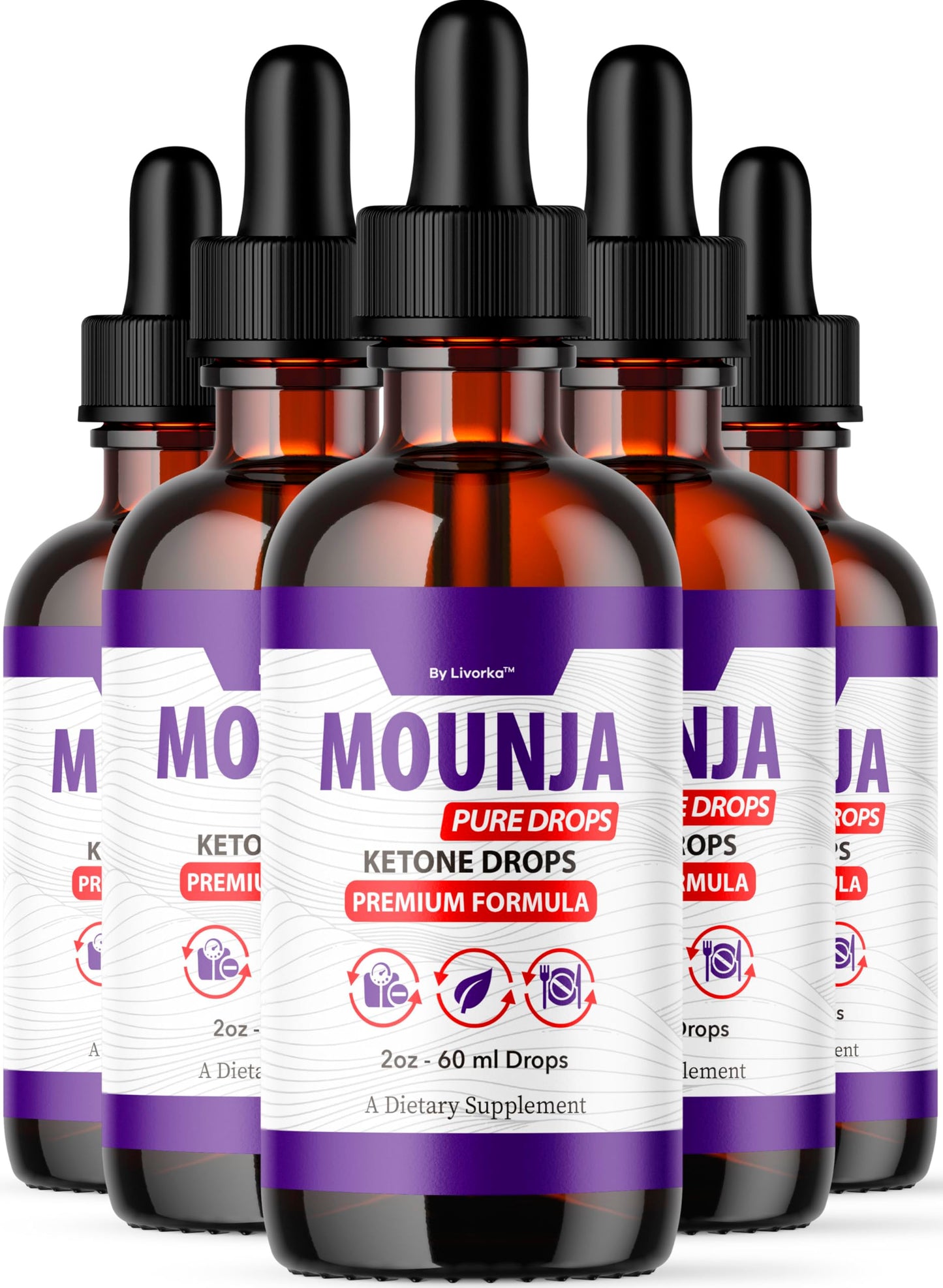 Mounja Pure Drops (5 Pack) – Premium Liquid Drop Supplement