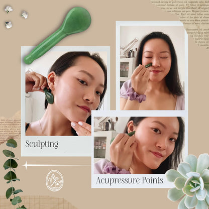 Mount Lai - The Gua Sha Facial Lifting Tool Amethyst Gua Sha Spoon