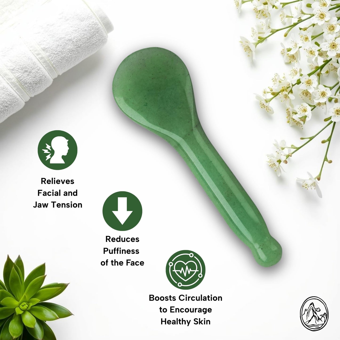Mount Lai - The Gua Sha Facial Lifting Tool Amethyst Gua Sha Spoon
