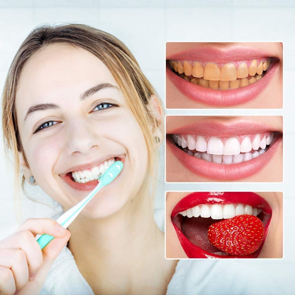 BREYLEE Teeth Whitening Powder – Pearl Essence Brightening Powder (1.05 oz) – Natural Teeth Whitener, Removes Coffee, Wine & Smoke Stains