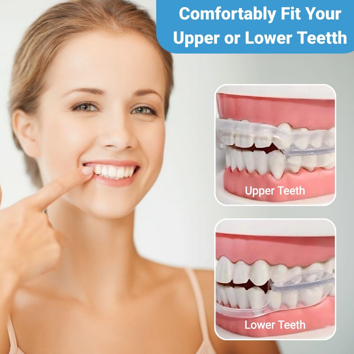 10pcs Mouth Guard for Grinding Teeth at Night – Anti Grinding Night Guards