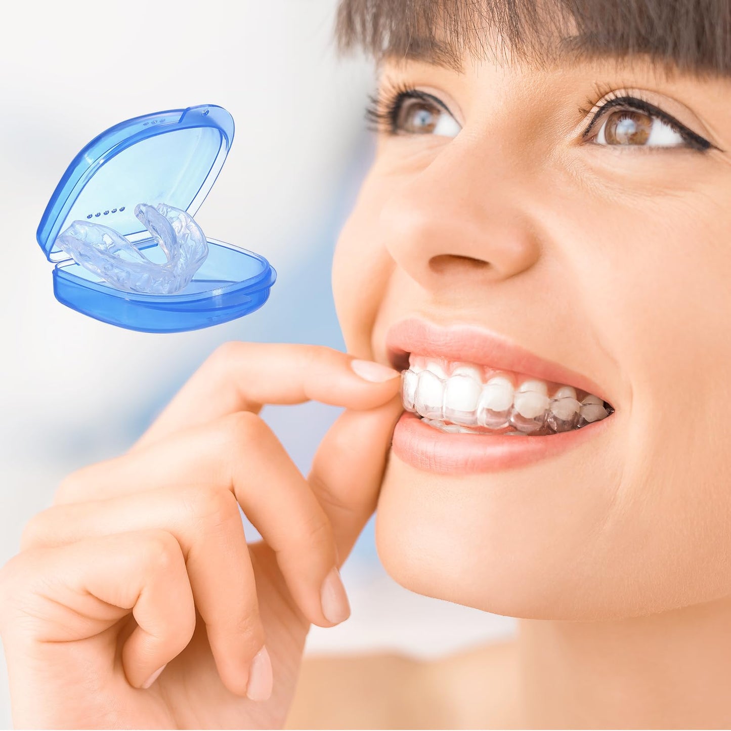 Mouth Guard for Teeth Grinding at Night – Pack of 4 with 2 Sizes