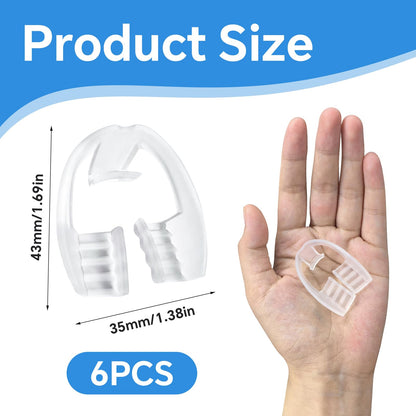 Mouth Guard for Teeth Grinding at Night — 6 Pack, Universal Size