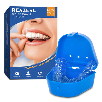 Mouth Guard for Teeth Grinding at Night – Moldable Sleep Guard (5 Count)