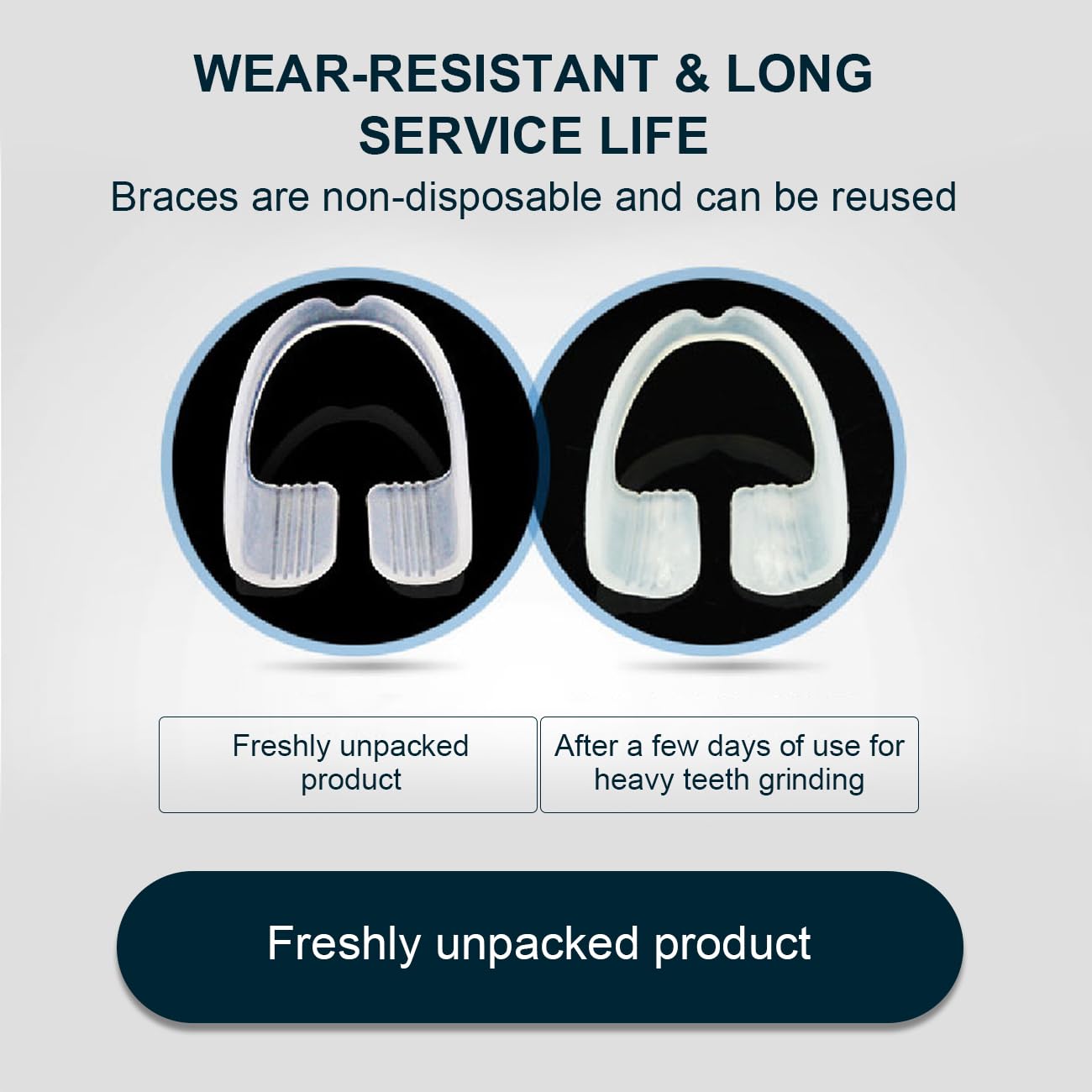 Mouth Guard for Teeth Grinding – Night Guard for Braces, 20 Pack