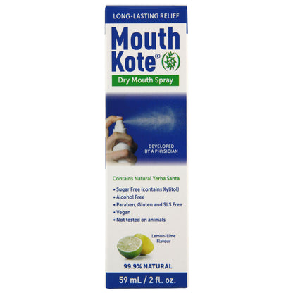 Mouth Kote Dry Mouth Spray 2 oz | Yerba Santa Formula, Xylitol