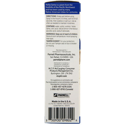 Mouth Kote Dry Mouth Spray 2 oz | Yerba Santa Formula, Xylitol