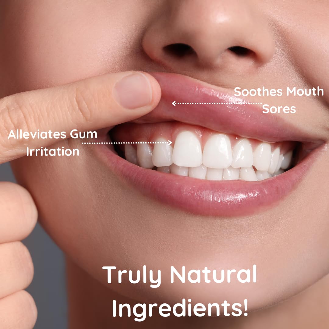 Mouth Sore & Gum Care Kit – Natural Relief for Mouth Sores & Gum Irritation | Alcohol-Free, Plant-Based | Dental Herb Company