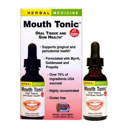 Mouth Tonic™ 1 oz | Herbal Gum Health & Oral Care