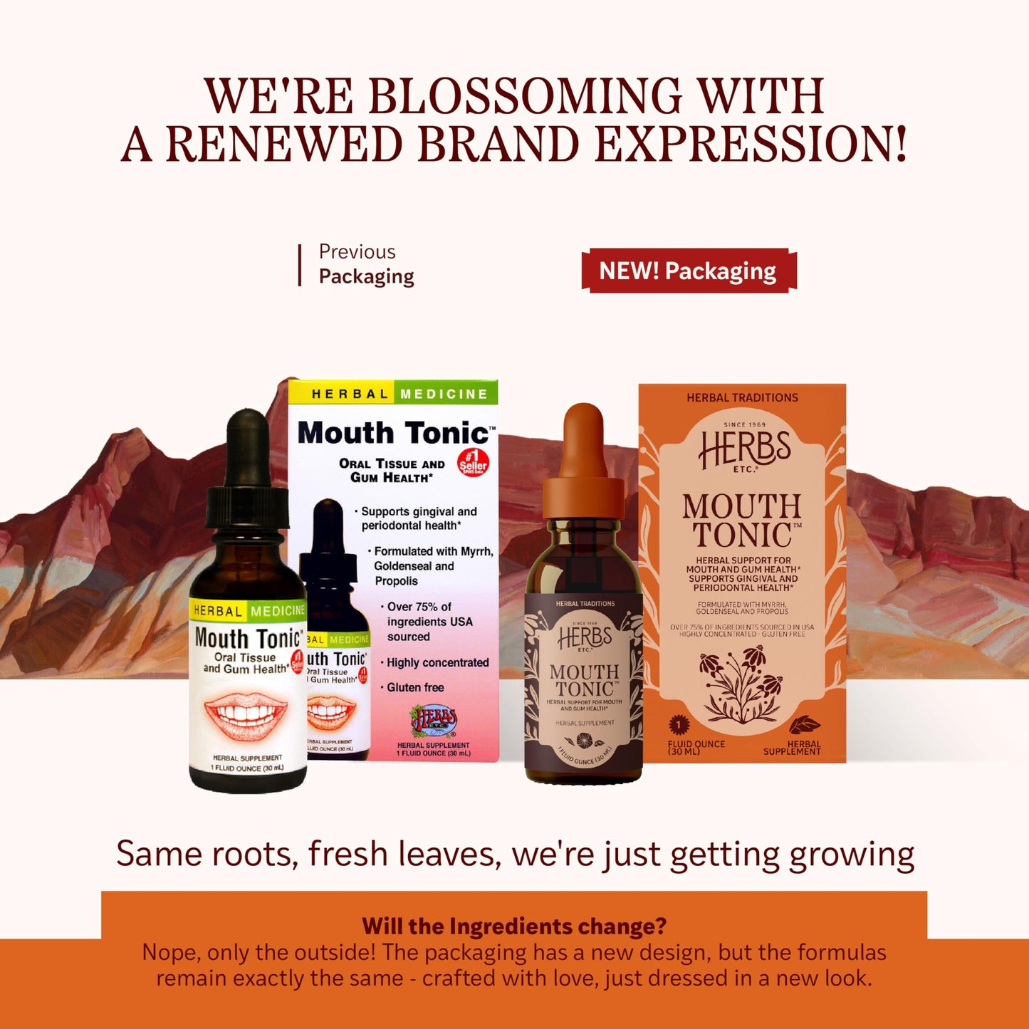 Mouth Tonic™ 1 oz | Herbal Gum Health & Oral Care