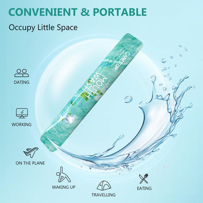 Mouthwash Travel Size – 60 Pack of Individual Fresh Mint Mouthwash Packets (Alcohol & Fluoride Free)