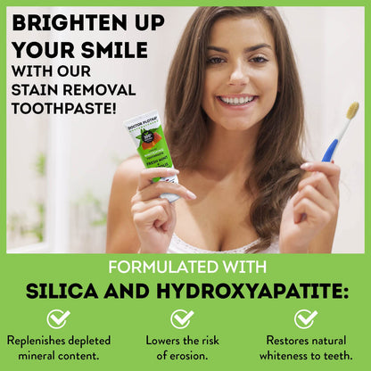 Mouthwatchers Fluoride Free Toothpaste for Sensitive Teeth – 2 Tubes, 3 oz