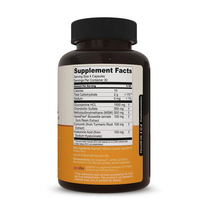 MoveWell by Live Conscious – Joint Support with Glucosamine, Chondroitin, MSM & Hyaluronic Acid (2-Pack) BritishVita | Premium UK Vitamins & Wellness Supplements