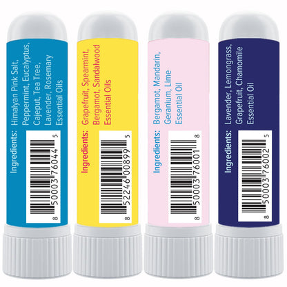 MOXE Aromatherapy Nasal Inhalers Set – Portable Leakproof