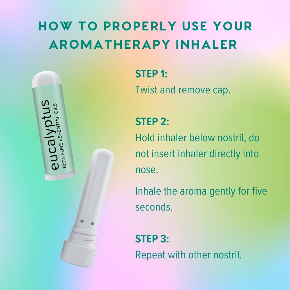 MOXĒ Nasal Inhalers Bundle – 8 Pure Essential Oils, Therapeutic Grade, Portable Aromatherapy, Made in USA
