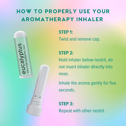 MOXĒ Nasal Inhalers Bundle – 8 Pure Essential Oils, Therapeutic Grade, Portable Aromatherapy, Made in USA