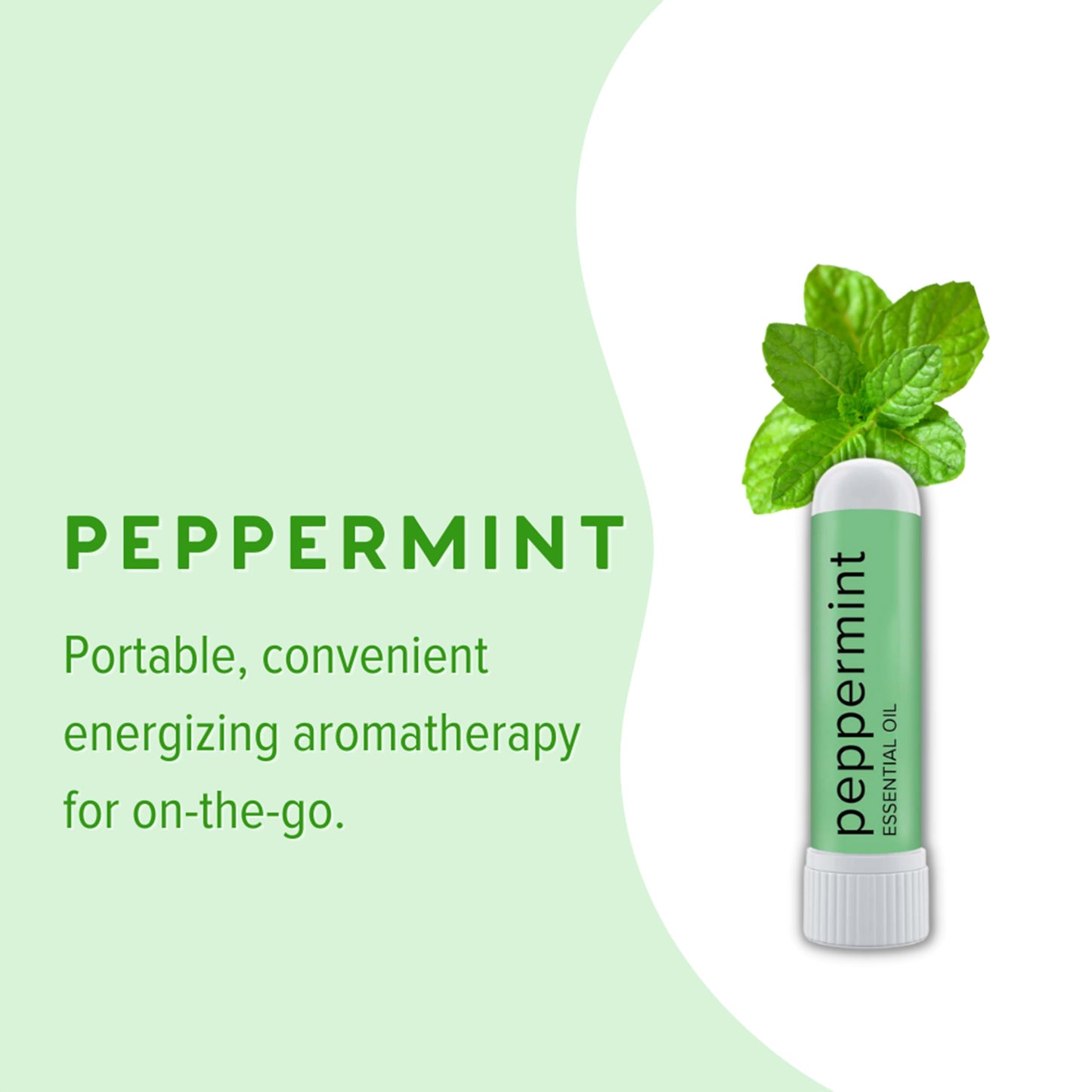 MOXĒ Peppermint Essential Oil Nasal Inhaler – Pure, No-Mess Aromatherapy (3 Pack)