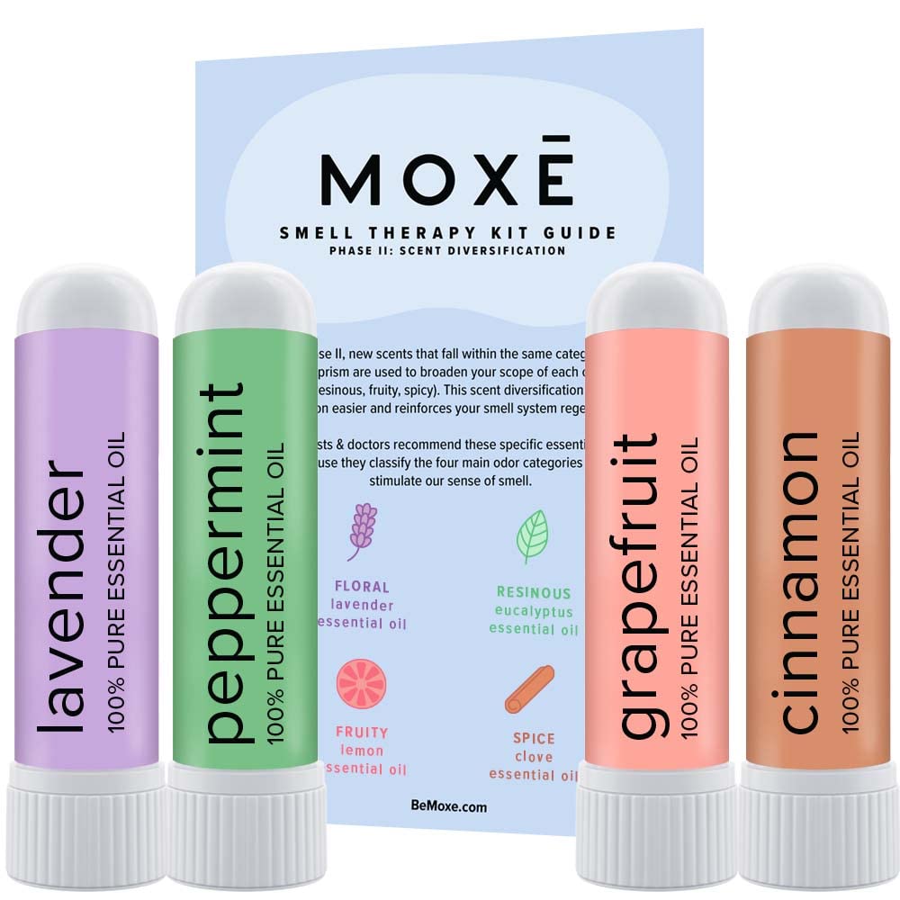 MOXĒ Smell Training Kit – Made in USA, 4 Fragrances, Phase 2