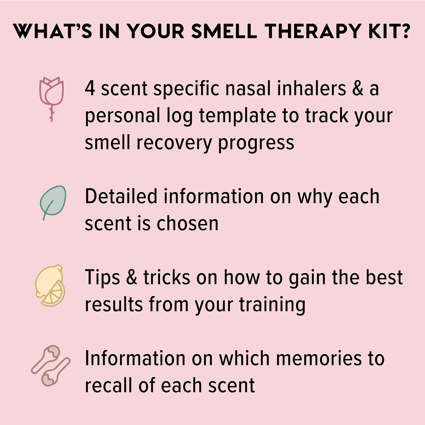 MOXĒ Smell Training Kit | Made in USA | 4 Essential Oils (Phase 1)